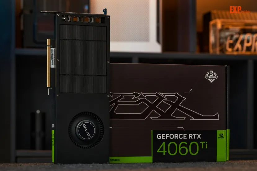 Geeknetic GALAX ha lanzado una NVIDIA RTX 4060 Ti de 16 GB con refrigeración por turbina y diseño de 1 ranura 1