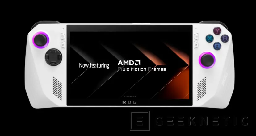 Geeknetic La ASUS ROG Ally se actualiza para introducir AMD Fluid Motion Frames 1
