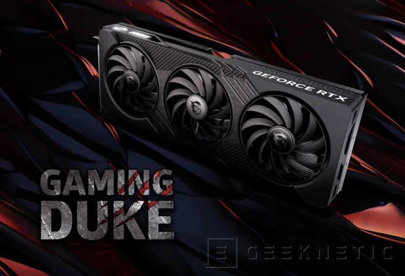 Geeknetic La MSI RTX 4060 Gaming Duke solo se lanzará en China 1
