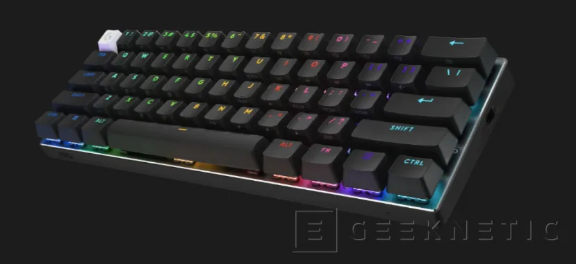 Geeknetic Logitech anuncia su teclado gaming compacto Pro X 60 con conectividad Lightspeed sin cables 1
