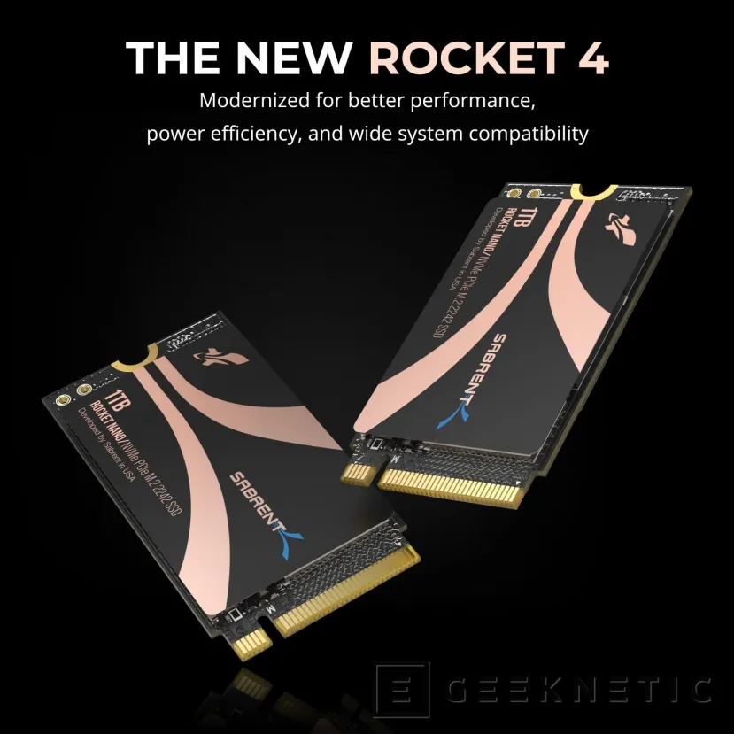 Geeknetic Sabrent ha lanzado un SSD Rocket Nano de 1 TB con tamaño 2242 ideal para la Lenovo Legion Go 2