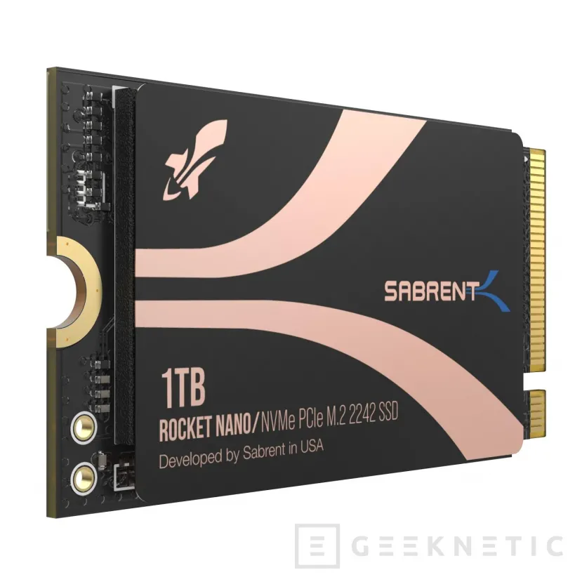 Geeknetic Sabrent ha lanzado un SSD Rocket Nano de 1 TB con tamaño 2242 ideal para la Lenovo Legion Go 1