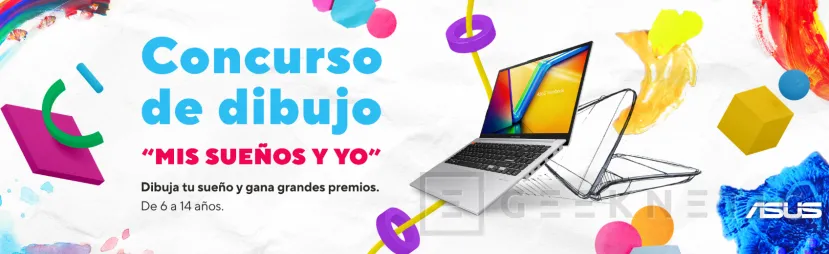 Geeknetic La tercera edición del Concurso de Dibujo de ASUS incluye varios portátiles de premio para niños y escuelas 1