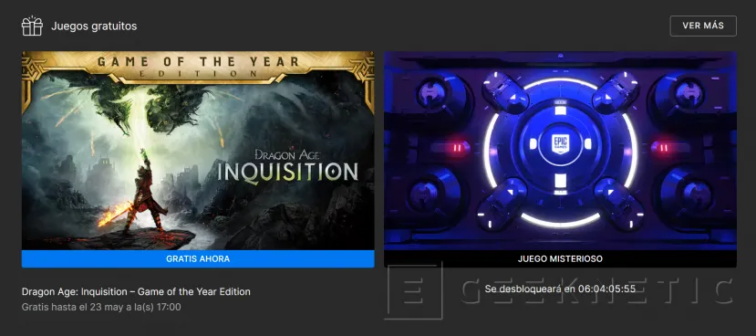 Geeknetic Aprovecha el juego Gratis de esta semana en la Epic Games Store, Dragons Age Inquisiton: GOTY 1