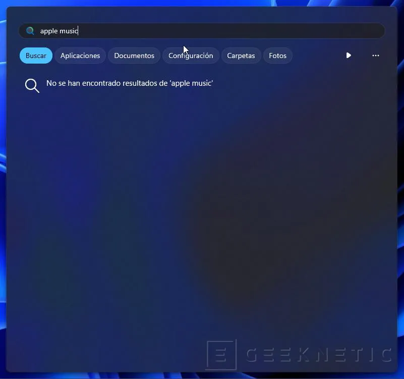 Geeknetic Cómo desactivar la búsqueda web en Windows 11 6