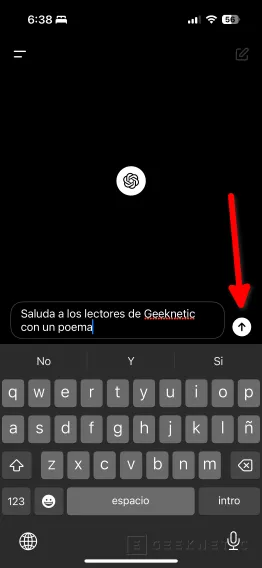 Geeknetic Cómo tener ChatGPT en el móvil 6