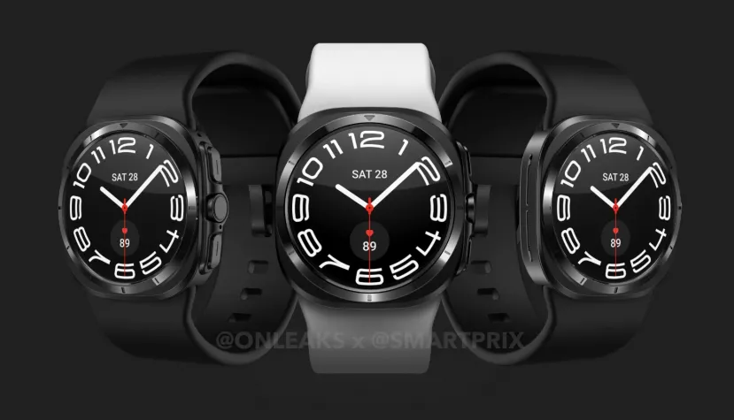 Geeknetic Se filtran los Galaxy Watch Ultra con estructura cuadrada y pantalla circular 1