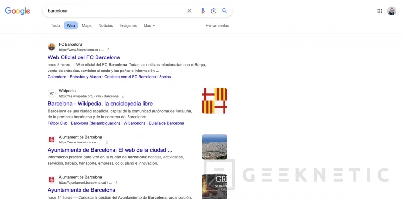 Geeknetic Cómo Desactivar la IA del buscador de Google 5