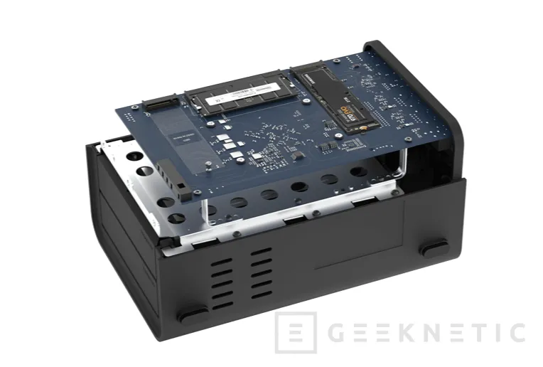Geeknetic El TerraMaster FS-424 es un NAS de dos bahías con un Intel Celeron N95 3