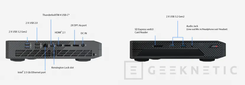 Geeknetic Un Intel Core Ultra 9 185H y una RTX 4070 en el mini PC ASUS NUC 14 Performance 2