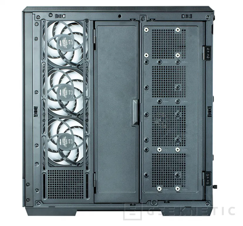 Geeknetic Zalman P50 DS case supports ASUS BTF and MSI Project Zero 3 components