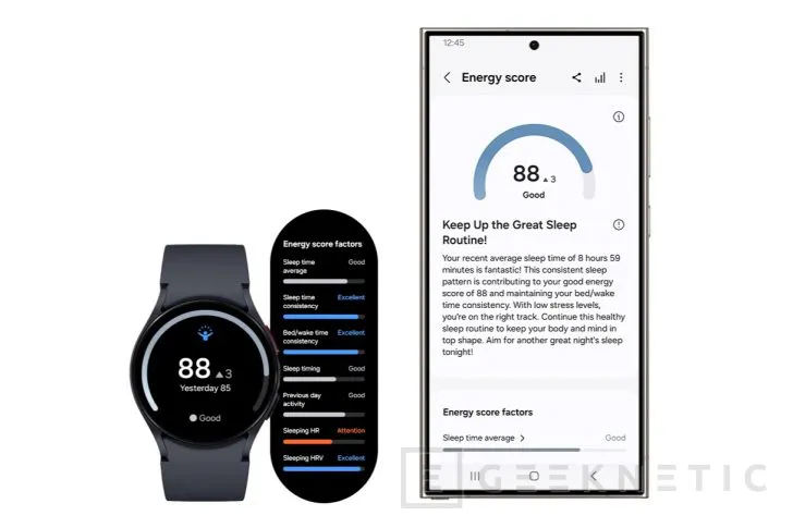 Geeknetic Samsung llevará Galaxy AI a los Galaxy Watch para mejorar la precisión y el rendimiento en el seguimiento de salud 1