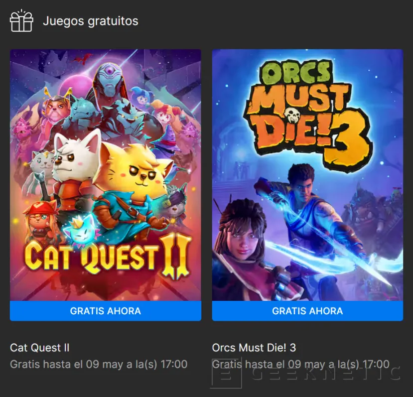 Geeknetic Epic Games Store ofrece Cat Quest II y Orcs Must Die! 3 gratis esta semana 1