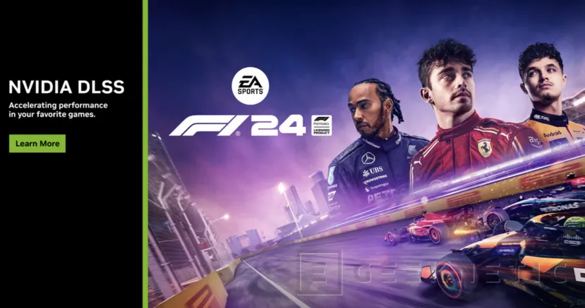 Geeknetic NVIDIA DLSS 3 llega a los juegos F1 24 y Capes 1