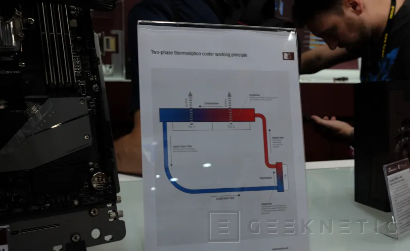 Geeknetic Noctua trabaja en un prototipo de Refrigeración líquida AiO de efecto Termosifón que no necesita bomba para funcionar 2