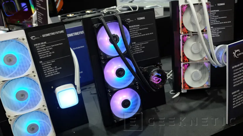 Geeknetic G.Skill at COMPUTEX 2024: DDR5 Memories at 10,600 MT/s, RL AiO with Interchangeable LCD Head and Keyboards with 8K Polling 2