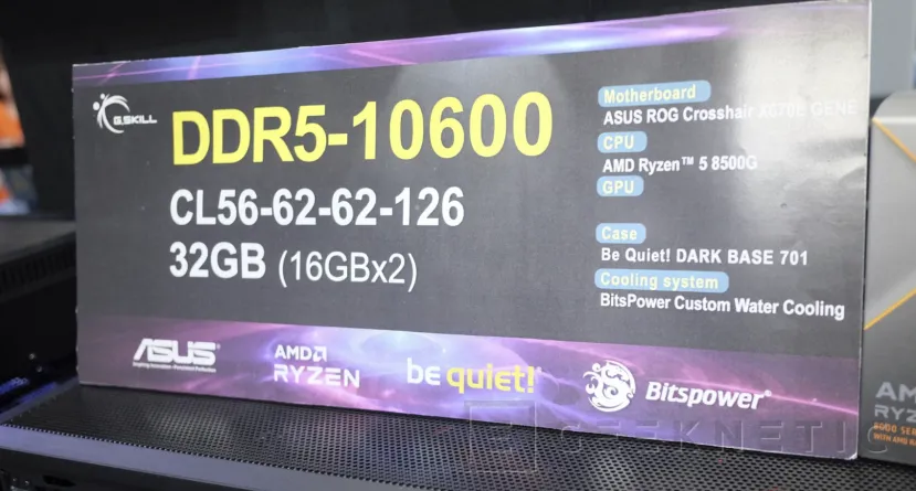 Geeknetic Hasta 10.600 MHz en los nuevos módulos de DDR5 de G.SKILL  2