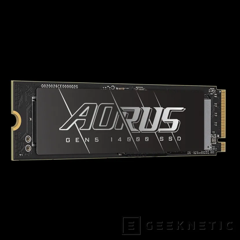 Geeknetic Nuevo SSD AORUS Gen5 14000 con hasta 14.500 MB/s de lectura  1