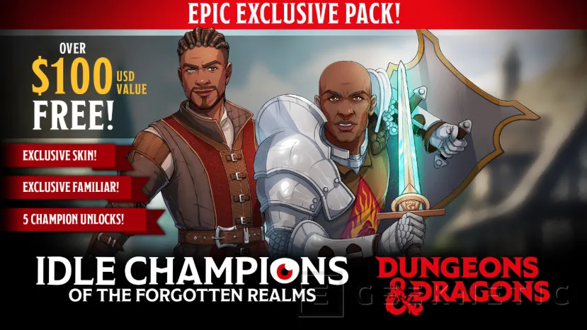 Geeknetic La Epic Games Store nos Regala esta semana RedoutII y contenido adicional para Idle Champions of the Forgotten Realms 3
