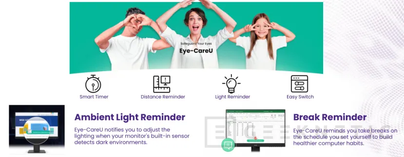 Geeknetic Encuentra el mejor cuidado para tus ojos en la gama de monitores GW de BenQ 8