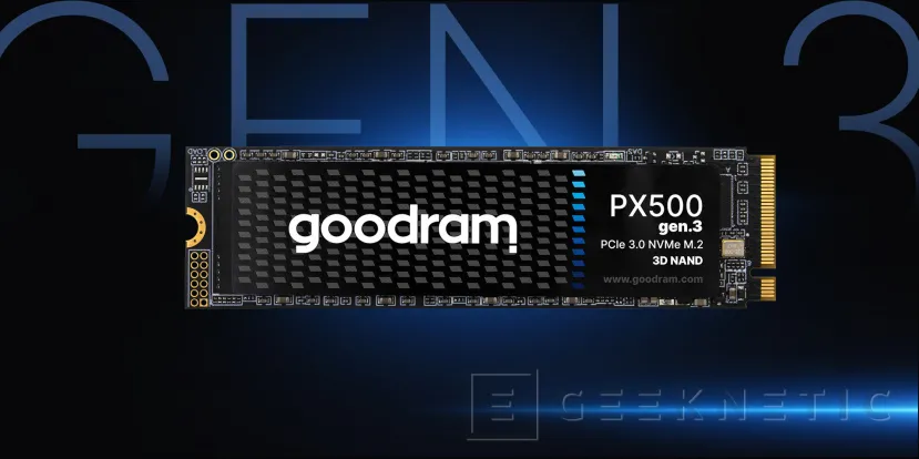 Geeknetic Goodram lanza la unidad SSD PX500 con PCIe 3.0, hasta 3.500 MB/s de lectura y 3 años de garantía 2