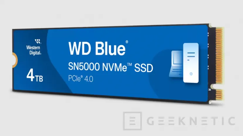 Geeknetic Hasta 5.500 MB/s de velocidad en los nuevos SSD WD Blue SN5000 NVMe 1