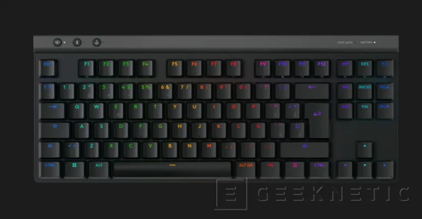 Geeknetic El teclado mecánico Logitech G515 Lightspeed TKL combina conectividad inalámbrica con un tamaño compacto y de perfil bajo 1