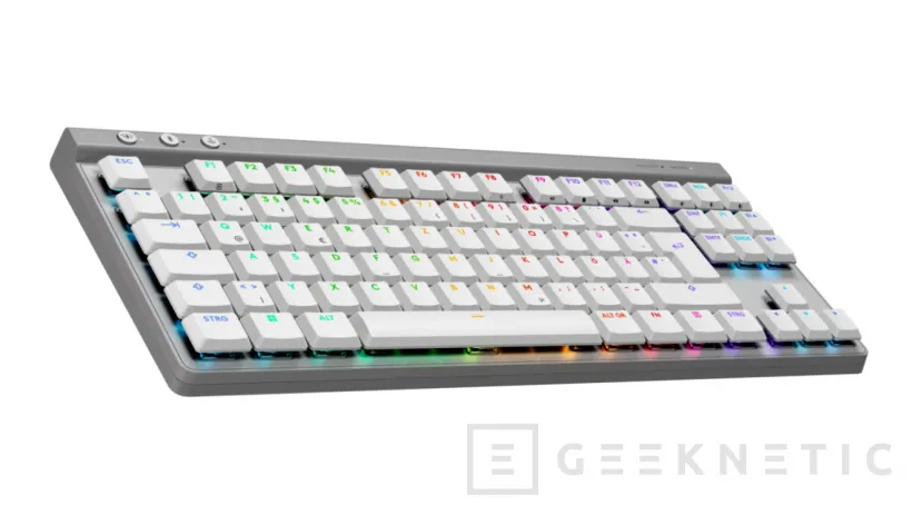 Geeknetic El teclado mecánico Logitech G515 Lightspeed TKL combina conectividad inalámbrica con un tamaño compacto y de perfil bajo 2