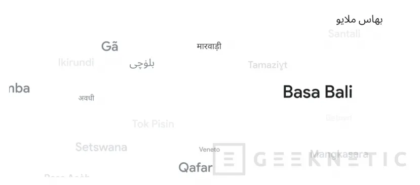 Geeknetic Google Translate añade 110 nuevos idiomas gracias al uso de la IA 1