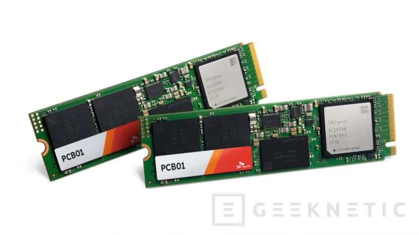 Geeknetic Nuevo SSD SK Hynix PCB01 con lecturas de hasta 14 Gbps y orientado a ordenadores con Inteligencia Artificial 1