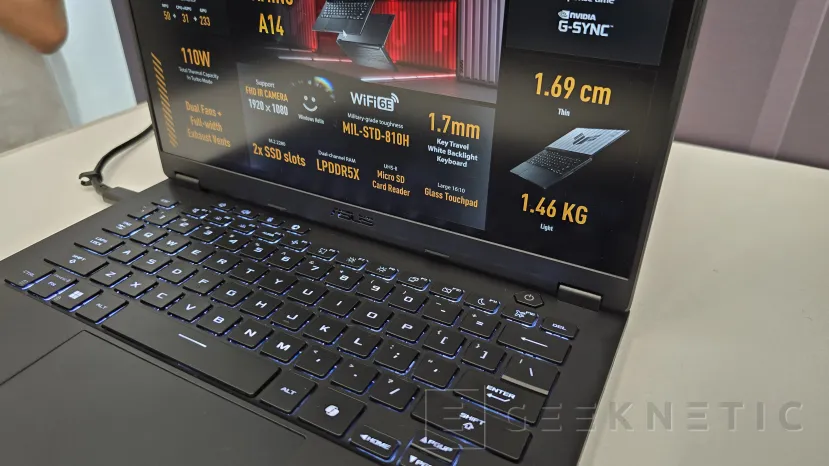 Geeknetic Los ASUS TUF Gaming se pasan a las 14 pulgadas e introducen los AMD Ryzen AI HX 370  2