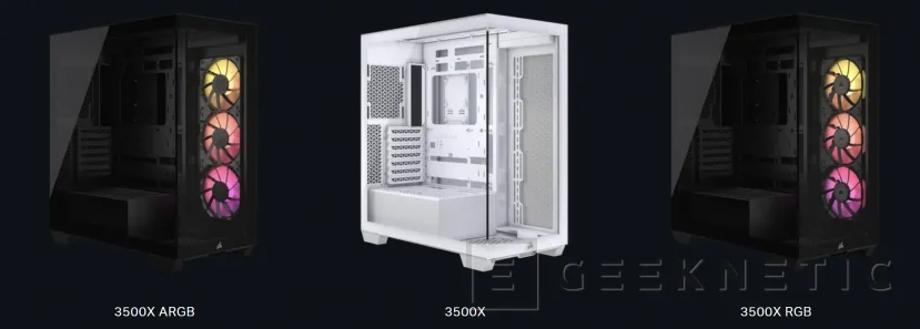 Geeknetic Las Corsair 3500X combinan un diseño de doble panel de cristal con un precio contenido 2