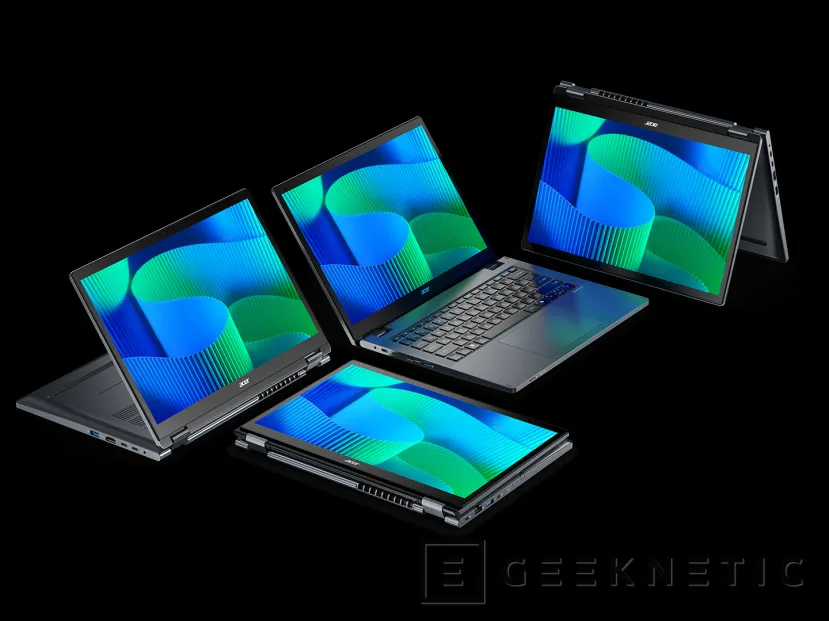 Geeknetic The Acer TravelMate are intended for companies with processors from the PRO range of Intel and AMD 4