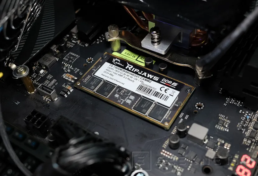 Geeknetic Gskill presenta en sociedad sus primeros módulos CAMM2 DDR5 1