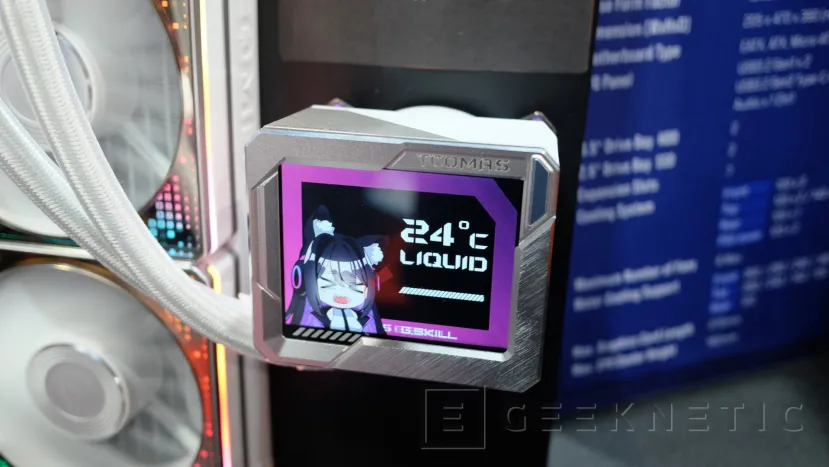Geeknetic Nuevas refrigeraciones líquidas G.Skill TCOMAS que pueden cambiar el sentido de los ventiladores por software 1