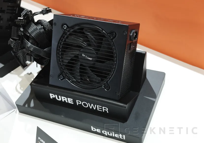 Geeknetic be quiet! Pure Power 12: Fuente ATX 3.1 de hasta 1.000 W y cableado fijo 1