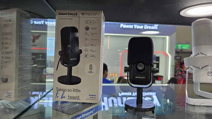 Geeknetic El fabricante Endorfy ofrece en su catálogo Micrófonos con brazo, de sobremesa y set de auriculares 2