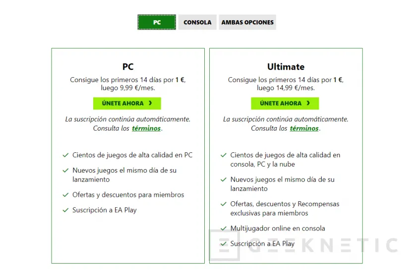 Geeknetic Microsoft sube el precio de su Xbox Game Pass en más de un 15% a partir de hoy 1