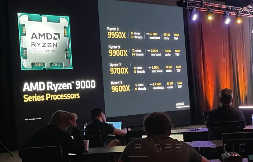 Geeknetic AMD Ryzen 9000 con arquitectura Zen5 para PCs sobremesa 8