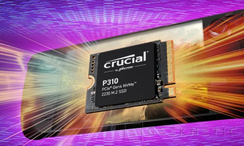 Geeknetic El Crucial P310 es el SSD PCIe 4.0 en formato compacto M.2 2230 más rápido del mundo. 1