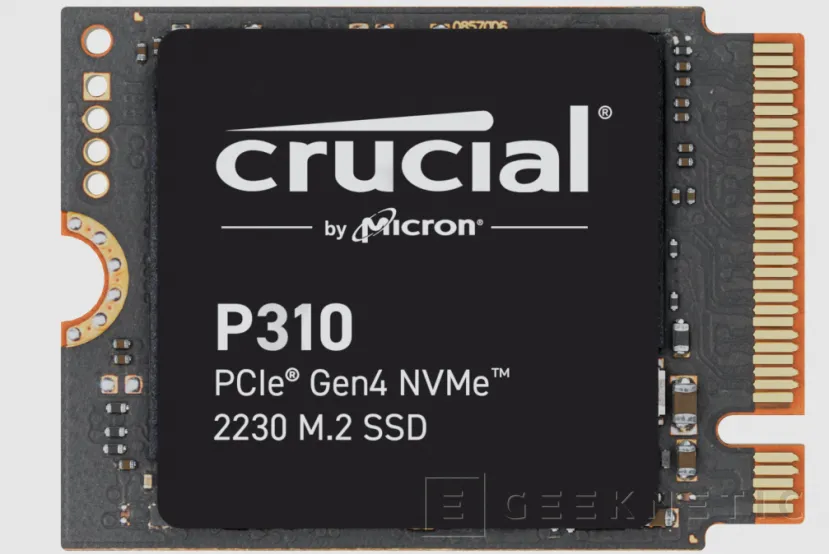 Geeknetic El Crucial P310 es el SSD PCIe 4.0 en formato compacto M.2 2230 más rápido del mundo. 2