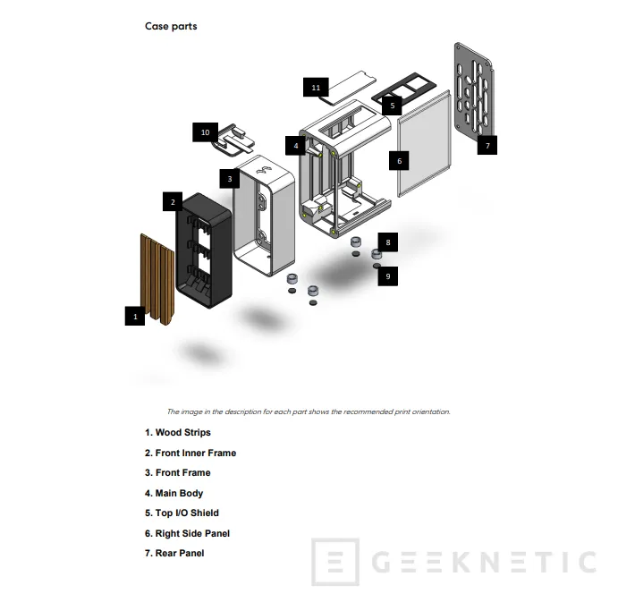 Geeknetic La caja Fractal North Pi ya se puede descargar para imprimir en 3D 3