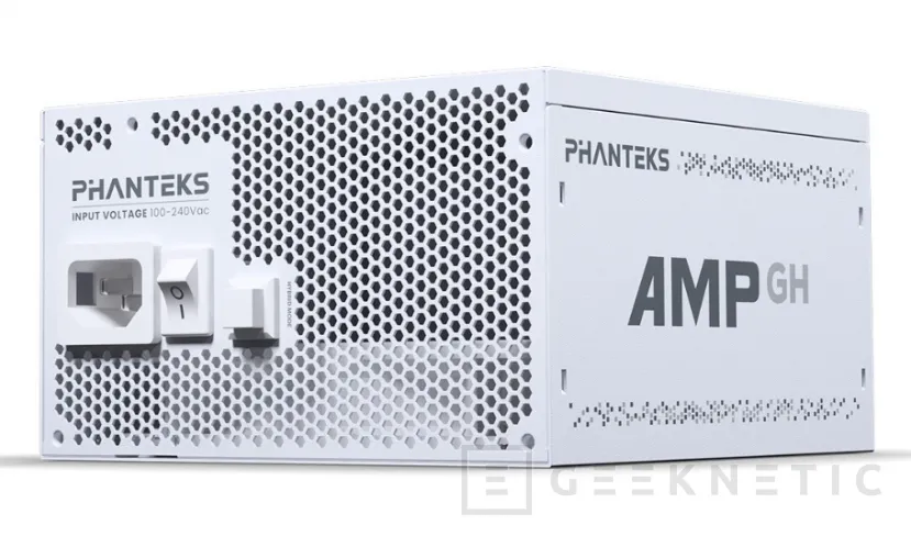 Geeknetic Nuevas fuentes de alimentación Phanteks AMP GH con ATX 3.1 y PCIe Gen5 1