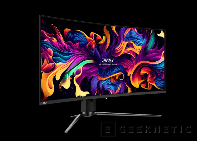 Geeknetic Nuevos monitores QD-OLED MSI MPG 341CQPX con panel curvado ultrapanorámico de 34 pulgadas  1