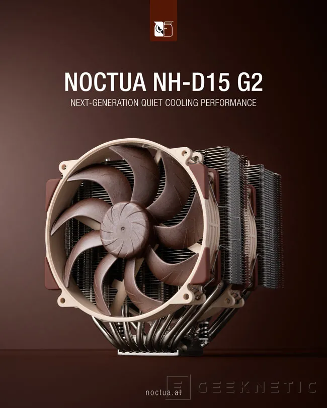 Geeknetic Ya disponible el disipador Noctua NH-D15 G2 en 3 variantes incluso para CPUs ligeramente curvadas 1
