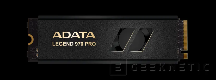 Geeknetic Nuevo SSD ADATA 970 PRO que alcanza 14000 MB/s de lectura que incluye disipador de aluminio y ventilador  2