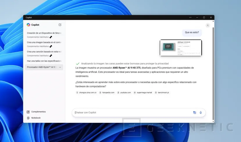 Geeknetic IA de Copilot en Microsoft Edge: cómo usarla y trucos para sacarle partido 14