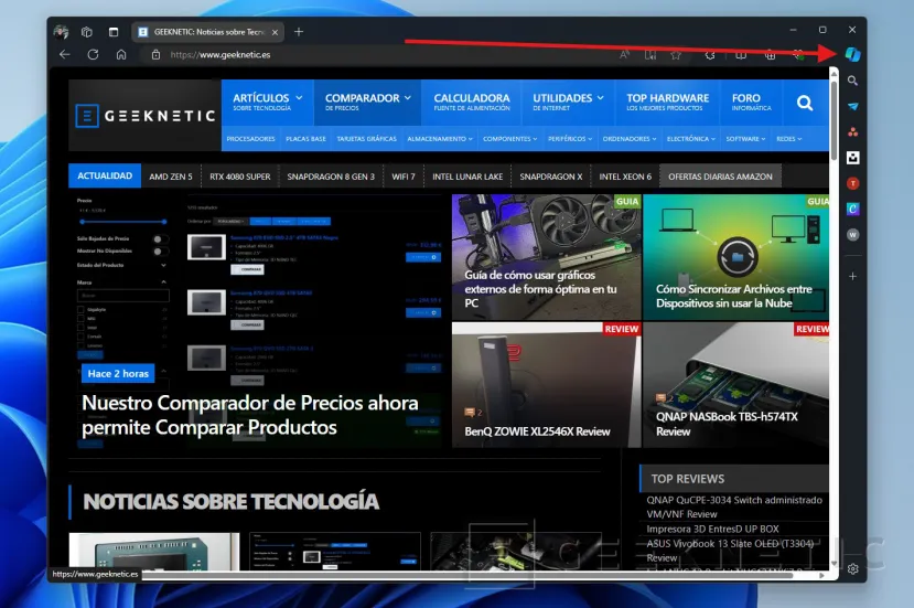 Geeknetic IA de Copilot en Microsoft Edge: cómo usarla y trucos para sacarle partido 2