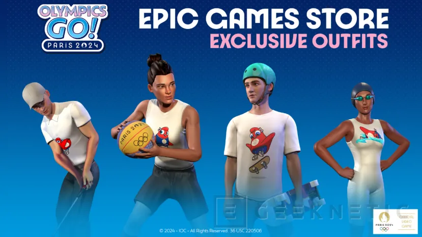 Geeknetic Epic Games Store nos regala F.I.S.T y contenido de los juegos olímpicos Paris 2024 para Olympics Go 3