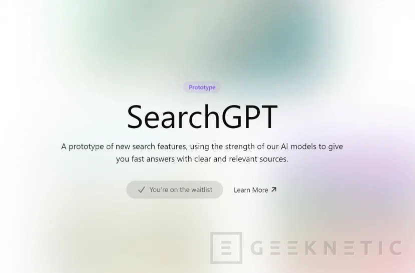 Geeknetic OpenAI presenta su buscador de internet SearchGPT potenciado con la IA de ChatGPT 1